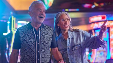 Man and Woman at casino