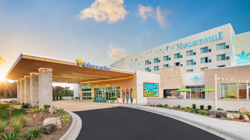 Exterior of Margaritaville Hotel Kansas City