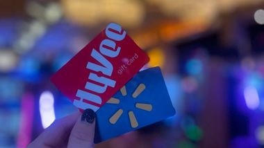 Hyvee and Walmart Gift Cards